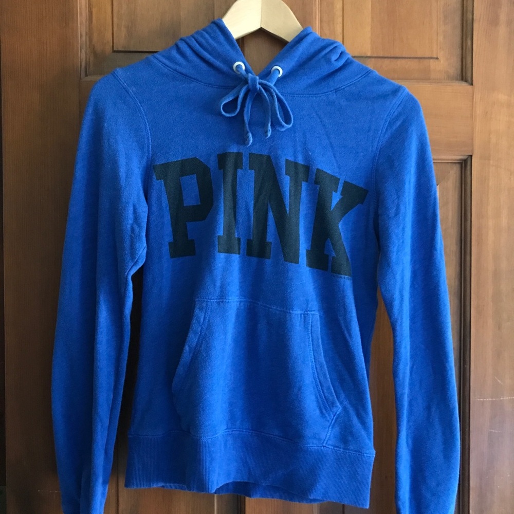 ❄️ lightweight blue hoodie from PINK
